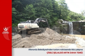 ÇİSELİ ŞELALESİ ARTIK DAHA TEMİZ ÇİSELİ ŞELALESİ ARTIK DAHA TEMİZ
