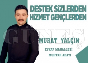 Evkaf mahallesine genç muhtar adayı Evkaf mahallesine genç muhtar adayı