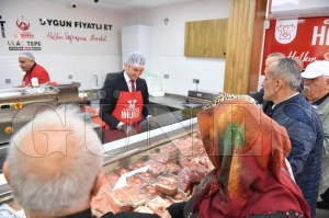 Altınordu Halk et satış noktası hizmete açıldı Altınordu Halk et satış noktası hizmete açıldı