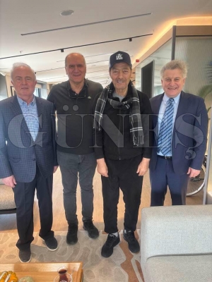 Prof. Dr. İsmet Dindar Kadir İnanır’ı ziyaret etti Prof. Dr. İsmet Dindar Kadir İnanır’ı ziyaret etti