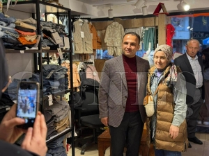 Fatsa belediye bakan brahim Etem Kibar,  bayramn 2. gn esnaf ve vatandalarla bayramlat