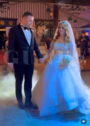 Mihriah ile Burak grkemli bir dnle evlendi