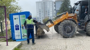 Fatsa�da mobil at�k getirme merkezleri yayg�nla��yor