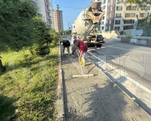 Fatsa belediyesi, şehir estetiğine kalıcı dokunuşlar yapıyor Fatsa belediyesi, şehir estetiğine kalıcı dokunuşlar yapıyor