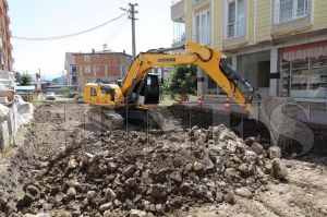 Kurtuluş mahallesi hal bölgesinde yollar konfora kavuşuyor Kurtuluş mahallesi hal bölgesinde yollar konfora kavuşuyor