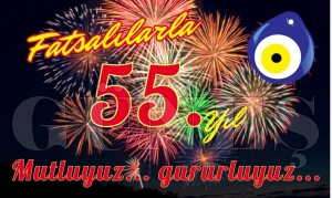 Mutluyuz... Gururluyuz... Güneş Gazetesi 55 yaşında Mutluyuz... Gururluyuz... Güneş Gazetesi 55 yaşında