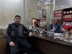 Fatsa PTT mdr Ali Ermez  Gne gazetesini ziyaret etti