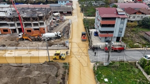 Fatsann her kesinde kalc yatrmlarla gl altyap almalar devam ediyor