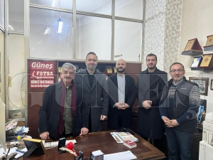 AK parti yönetimi gazetemizi ziyaret etti AK parti yönetimi gazetemizi ziyaret etti