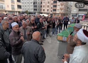 Emine Dindar son yolculu�una u�urland�