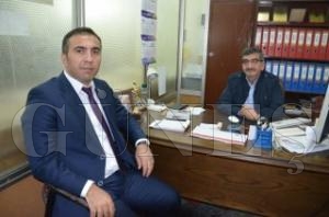 MDR EKREM CNOLU GAZETEMZ ZYARET ETT