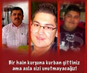 Baba ve oullar topraa verildi....