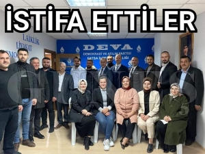 Deva Partisi Fatsa Kurucu İlçe Başkanı Hakan Kaygın ve yönetim kurulu istifa etti Deva Partisi Fatsa Kurucu İlçe Başkanı Hakan Kaygın ve yönetim kurulu istifa etti