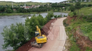 Perembe yayla merkezinde yenileme ve dzenleme almalar sryor