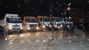 Bykehir belediyesi deprem blgesine 105 ara, 158 personel gnderdi