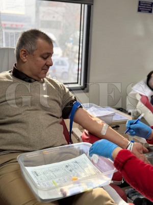 K�z�lay�dan Fatsa�da kan ba���� kampanyas�