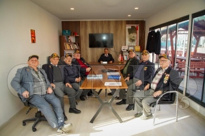 Gaziler gazi evi�nde bulu�uyor: Bir y�ld�r birlik ve dayan��man�n merkezi