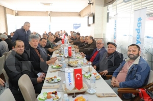 Fatsal� muhtarlardan milletvekili Mahmut �zer�e te�ekk�r... Fatsa�da Elektrik Altyap�s� Masaya Yat�r�ld�