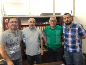 Yönetmen ve Moda Fotoğrafçısı Şenel Aldı gazetemizi ziyaret etti Yönetmen ve Moda Fotoğrafçısı Şenel Aldı gazetemizi ziyaret etti