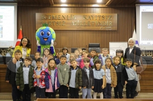 Fatsa�da miniklere �S�f�r at�k� ve iklim de�i�ikli�i e�itimi