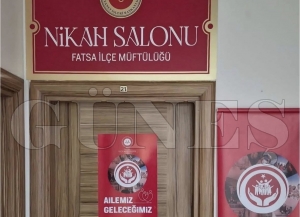 Fatsa�da evlilik i�lemleri tek �at�da