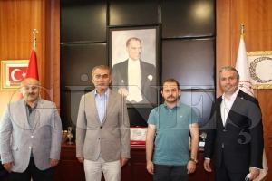 İrfan Fidan’ı ziyaret ettiler İrfan Fidan’ı ziyaret ettiler