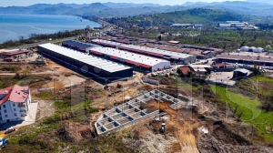 �zel sanayi sitesi�nin yollar� tamamlan�yor