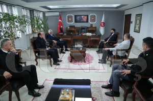 Enver Yılmaz’dan resmi kurumlara ziyaret Enver Yılmaz’dan resmi kurumlara ziyaret