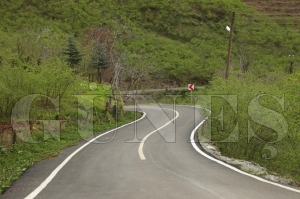 Ordu�da Tamamlanan Yollarda Trafik G�venli�i Art�r�l�yor