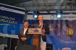 BAŞKAN ENVER YILMAZ 6. İFTAR PROGRAMINI FATSA'DA YAPTI