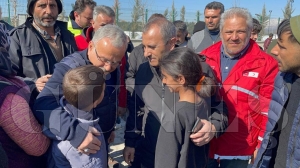 Ordu bykehir belediye bakan Or. Mehmet Hilmi Gler, deprem blgesine giderek eksikleri yerinde tespit etti