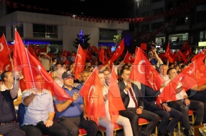 Belediye Bakan  Etem Kibar 15 temmuz, demokrasi tarihine altn harflerle yazlan anl bir destan gecesidir