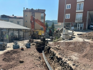 Bykehir, Aybastnn altyapsn sil batan yeniliyor