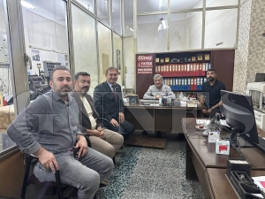 Anahtar Parti�den gazetemize ziyaret