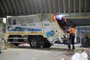 Fatsa'da pazarlar her gece titizlikle temizleniyor