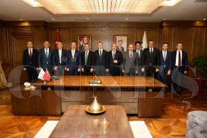 BÖLGE VALİLERİ BÜYÜKŞEHİRİ ZİYARET ETTİ BÖLGE VALİLERİ BÜYÜKŞEHİRİ ZİYARET ETTİ