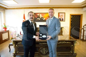MHP Ordu milletvekili Naci �anl�t�rk�ten Kaymakam B�ke ve Ba�savc� Do�an�a ziyaret