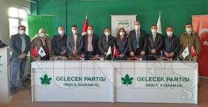 Gelecek Partisi İlçe Başkanları Ordu’da toplandı Gelecek Partisi İlçe Başkanları Ordu’da toplandı