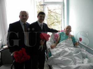 Din Grevlilerinden Hastalara Moral Ziyareti