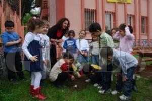 Minik Kelebekler Aa Fidan Dikti