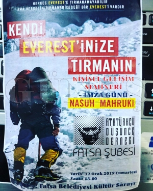 Nasuh Mahruki 12 Ocak’ta Fatsa’da Nasuh Mahruki 12 Ocak’ta Fatsa’da
