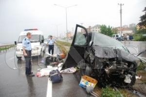 FATSA'DA TRAFK KAZASI 7 YARALI