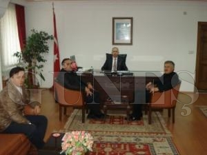 Fatsa Belediyespor Ynetimi Kaymakam Yurdaeri Ziyaret etti