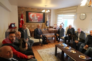 Vali Erol, iade-i ziyaretlerini srdryor