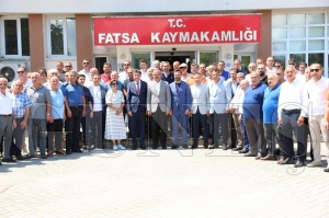 Milletvekili Mahmut zer muhtarlarla bulutu