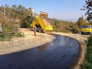 Bykehirden Fatsaya yeni yol konforu