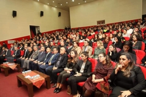 KADINA YÖNELİK ŞİDDET VE CİNSEL SUÇLARA YÖNELİK BİLGİLENDİRME TOPLANTISI YAPILDI KADINA YÖNELİK ŞİDDET VE CİNSEL SUÇLARA YÖNELİK BİLGİLENDİRME TOPLANTISI YAPILDI