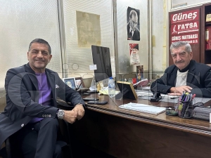 Dr. Zeki Ulvi S�vario�lu gazetemizi ziyaret etti
