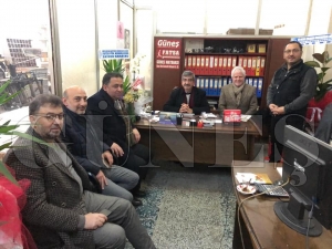 OSMAN CAYAK GAZETEMİZİ ZİYARET ETTİ OSMAN CAYAK GAZETEMİZİ ZİYARET ETTİ