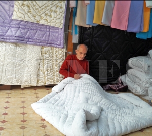 Yorgancılık mesleği teknolojiye direniyor Yorgancılık mesleği teknolojiye direniyor